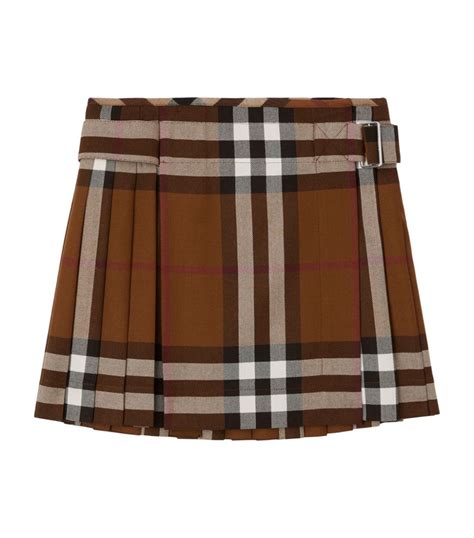 burberry pleated skirts|burberry plaid skirt women.